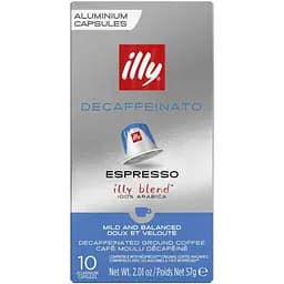 Кава мелена в капсулах Illy Espresso Decaffeinato #5, 57 г (10 шт. по 5.7 г)