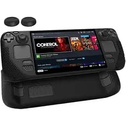 Чохол Dobe Silicone Case для Valve Steam Deck Black [105016] - мініатюра 4