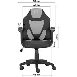 Геймерське дитяче крісло GT Racer X-1414 Black/Yellow [122624] - мініатюра 8