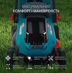 Газонокосарка акумуляторна Konner & Sohnen без АКБ та ЗП KS 33LM-20V - мініатюра 8