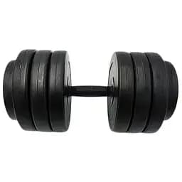 Гантель Newt Rock pro складальна композитна в пластиковій оболонці 19 кг NE-PL-G-019