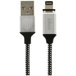 Кабель Inkax CK-50 magnetic Lightning cable 1m Black