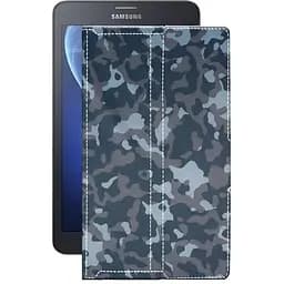 Чохол StatusCASE з екошкіри для планшету Samsung Galaxy Tab A 7.0 2016 (T280\T285) Хаки-синій