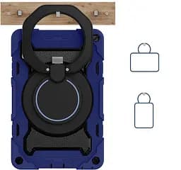 Чохол-підставка BeCover броньований протиударний для Samsung Galaxy Tab A8 10.5 -2021 SM-X200 / SM-X205 Blue (709929) - мініатюра 3