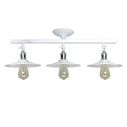 Потолочна люстра LED Levistella 752X837F-3 WH, E27, білий метал, стиль лофт, 3 плафона