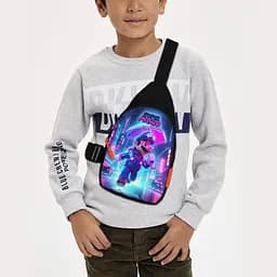 Сумка через плечо детская Супер Марио 29х17 см сумка слинг для мальчика (02192)