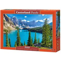 Пазл Castorland Весна на озері Морейн Канада 500 ел. (B-53810)