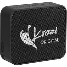 Портативна Bluetooth колонка Krazi Dolphin KZBS-001 Black + (Wireless Charging) Бездротова зарядка