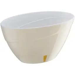 Вазон Santino Calipso 3.8 л кремово-білий (K3 KRE-ALB)