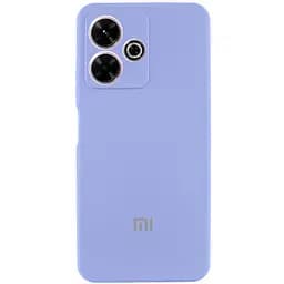 Чохол Lakshmi Silicone Cover Full Camera AA with logo для Xiaomi Redmi 13 4G/Poco M6 4G Бузковий/Dasheen