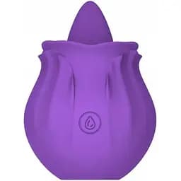 Вибратор для клитора Unihorn Purple Rose 7.8 см фиолетовый