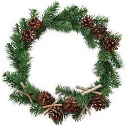 Вінок Yes! Fun Різдвяна ніч 40 см з прикрасами (904204)