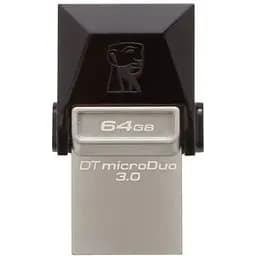 Гібридний накопичувач 2 в 1 USB + microUSB Kingston 64Gb DT MicroDuo OTG