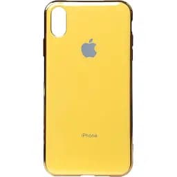 Чохол-накладка Toto Electroplate TPU Case Apple iPhone X/XSYellow