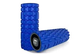 Масажний ролик EasyFit Grid Roller 33 см v.1.1 Синій (EF-2020a-BL) - мініатюра 2