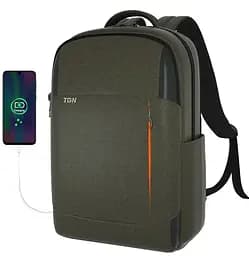 Рюкзак Tigernu T-B3906B 15.6 Army Green - мініатюра 2
