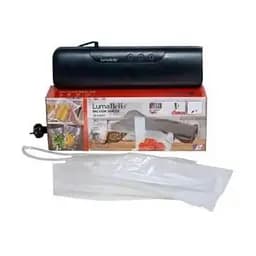 Вакууматор LumaBella LB-63027 10 пакетів та шланг для контейнерів 100 вт Чорний