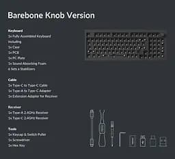 Keychron Клавіатура механічна Keychron V5 Max 100Key EN/UKR, RGB, чорний - мініатюра 10