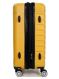 Валіза середня M ABS-пластик Madisson Snowball 03403 68х44х27см 68+13л Жовтий - мініатюра 7