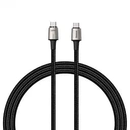 Кабель Baseus Zinc Magnetic Cable Type-C to Type-C 1.2m CATXC-K01 Black