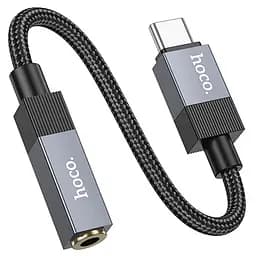Перехідник Hoco UPA32C Type-C to 3.5mm Black - мініатюра 5