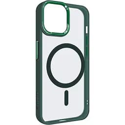 Чехол ArmorStandart Unit MagSafe для Apple iPhone 13 Pro Dark Green (ARM66941) [84159]