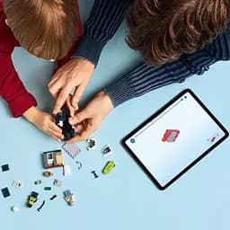 Конструктор LEGO City Переслідування на поліцейському мотоциклі 65 деталей (60455) - мініатюра 13
