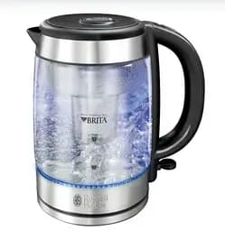 Електрочайник Russell Hobbs 20760-10 1л Brita Purity Filter Скляний чайник - мініатюра 2