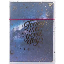 Зошит А4 Yes Cosmos 48 аркушів в клітку в пластиковій папці (764431)