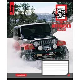Тетрадь общая 1 Вересня The Offroader, А5, в клетку, 24 листа (766365)