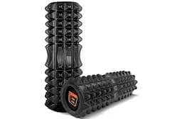 Масажний ролик Solid Roller v.1.2s 33х13 см чорний EasyFit fit0025132 - мініатюра 2