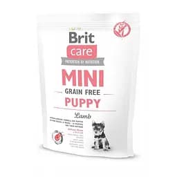 Сухий корм для цуценят собак мініатюрних порід Brit Care GF Mini Puppy Lamb 0.4 кг (ягня) - мініатюра 2