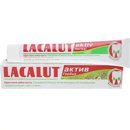 Зубная паста Lacalut Aktiv Herbal, 75 мл