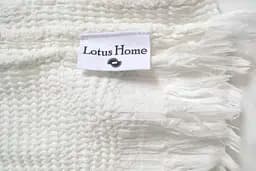 Рушник Lotus Home - Rius off white молочний 90x170 - мініатюра 3