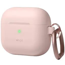 Чохол Elago Hang Silicone Case Sand Pink для Airpods 3rd Gen рожевий (EAP3HG-HANG-SPK)