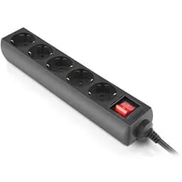 Мережевий фільтр живлення REAL-EL RS-Protect M 5m, black (EL122300030) - мініатюра 3