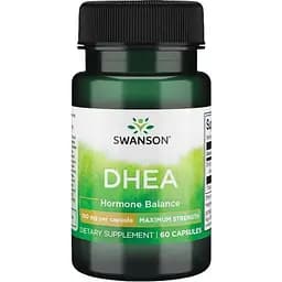 Стимулятор тестостерону Swanson DHEA Maximum Strength 100 mg 60 капсул