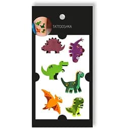 Тату Tattooshka "Фиолетовые динозаврики" WS-067 (5805800010939)