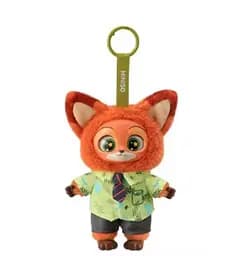 Іграшка сюрприз Зоотрополіс м'який брелок фігурка в одязі Disney Zootopia