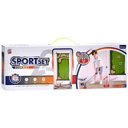 Игровой набор гольфа MR 1422 с креплением на дверь, игровым полем, 3 телескопическими клюшками и 6 мячами