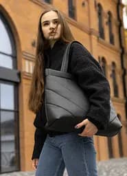 Сумка Sambag Shopper Tote QRS черный 42 х 34 х 14 см (93383001)