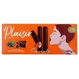 Вафли Gastone Lago Plaisir смородина в черном шоколаде 100 г (877889)