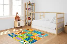 Килимок антиковзаючий Fisher-Price Граємо та навчаємось, 160х100 см (FP-PC002) - мініатюра 2