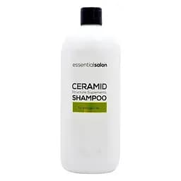 Шампунь для поврежденных волос Ceramid Profis 1000 мл Натуральная косметика с аминокислотами шелка
