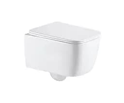 Унитаз подвесной Volle Ramiro Rimless сиденье slow-closing white 1388.001007, Белый