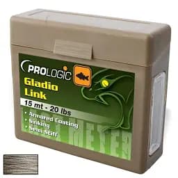Повідковий матеріал Prologic Gladio Link 15 м 40 lbs Coated Ca мo Brown
