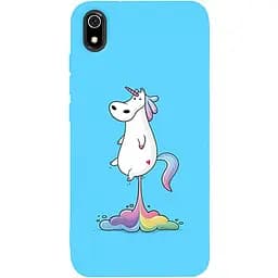 Чохол-накладка Toto Matt TPU 2 mm Print Case Xiaomi Redmi 7A #30 Unicorn Puk Sky Blue