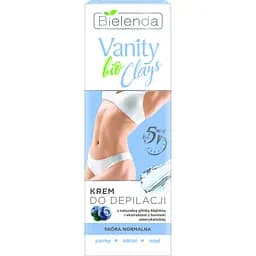 Крем для депіляції Bielenda Vanity Clays Bio з блакитною глиною 100 мл  - мініатюра 3