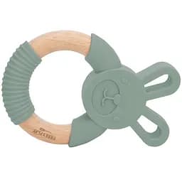 Прорізувач FreeOn силіконовий зайчик зелений (49508)