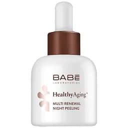 Пілінг для обличчя Babe Laboratorios Healthy Aging  Multi Renewal Night Peeling з АНА кислотами та ретинолом нічний оновлювальний 30 мл (8436571631343)